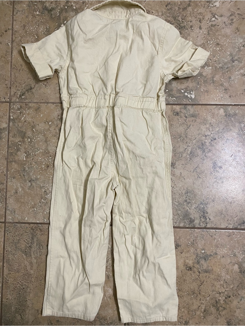 Disney Pixar Cars Lightning McQueen Khaki Mechanic Kids Embroidered Jumpsuit 4T - Picture 12 of 16